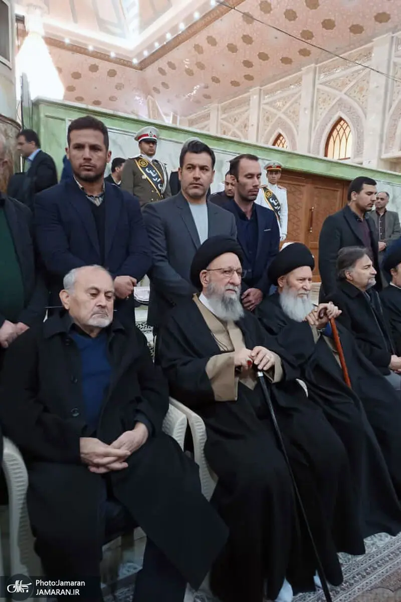 خاکسپاری آیت الله موسوی بجنوردی