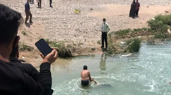 مرگ تلخ 2 جوان یاسوجی در رودخانه بشار 