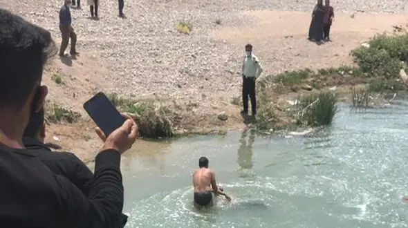 مرگ تلخ 2 جوان یاسوجی در رودخانه بشار 