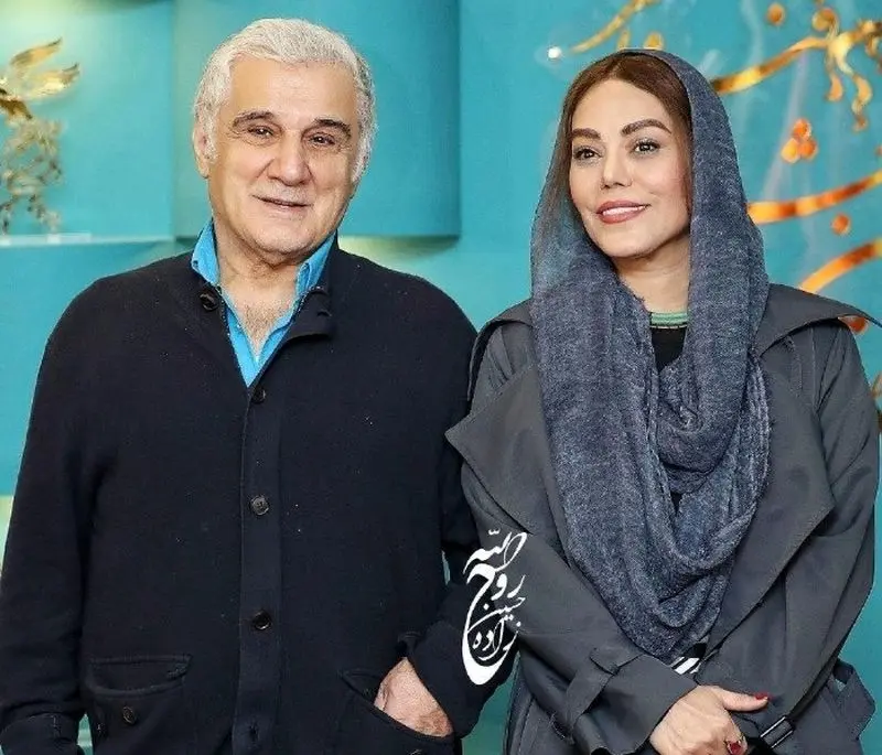 مهدی هاشمی و همسرش