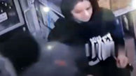 فیلم تردستی زن جوان موقع کیف قاپی / دزدی در کسری از ثانیه !