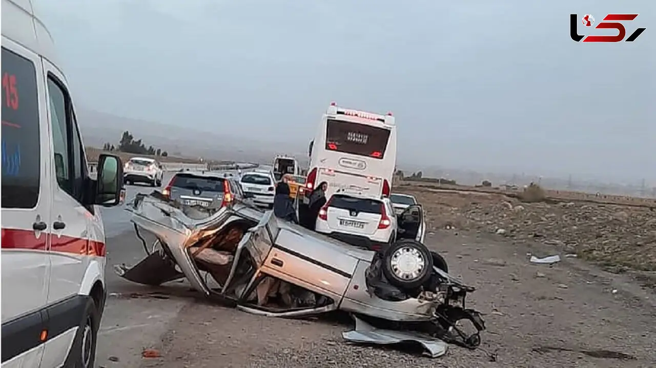 جاده های مرگ در مسیر  یزد - طبس