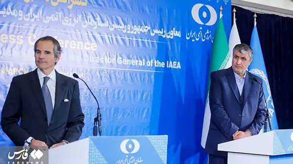 فوری / بیانیه مشترک ایران و آژانس بین‌المللی انرژی اتمی 