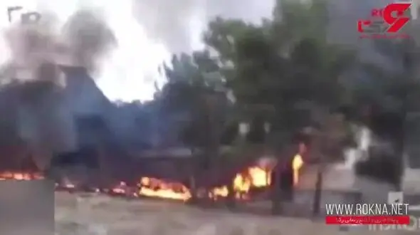 فیلم لحظه نجات تنها بازمانده حادثه سقوط هواپیما / این جوان کرجی فرشته نجات شد
