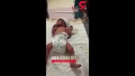 قطع شدن انگشت نوزاد در بیمارستان با قیچی پرستار / در شهریاررخ داد!+ فیلم