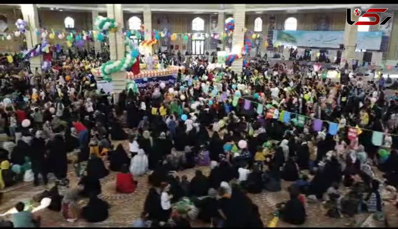 برپایی جشن ۴ ساعته عید غدیر در مصلی شهر ایلام 