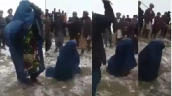 مرد افغان محرم نبود + عکس های دردناک