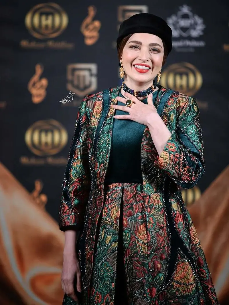 بهنوش طباطبایی در جشن حافظ