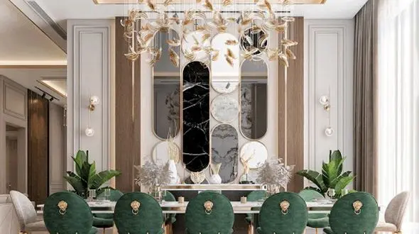 بهترین ایده‌ های دکوراسیون سالن غذاخوری مدرن و لوکس برای منزل شما