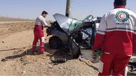 10 کشته و زخمی در تصادف هولناک 2 پژو در جاده کرمان