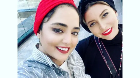  فریبا نادری برای نرگس محمدی سنگ تمام گذاشت + عکس