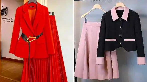 استایل رسمی با کت و دامن مجلسی؛ 15 عکس فوق‌ العاده جذاب