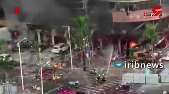 ۳ زخمی در انفجاری در جنوب شرقی چین + فیلم