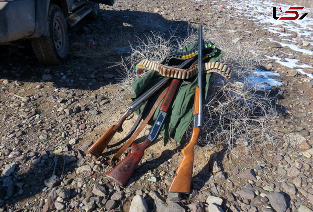 دستگیری 8 شکارچی متخلف در مهاباد 