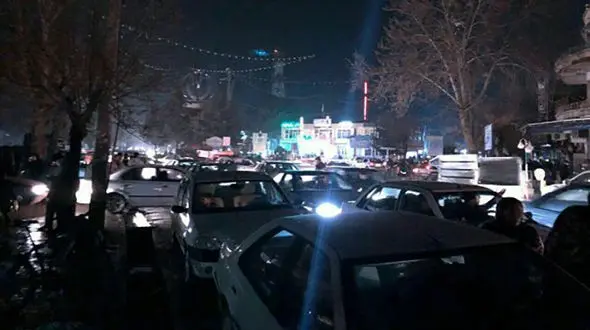 هجوم مردم سلماس به خیابان / آذربایجان غربی روی خط زلزله