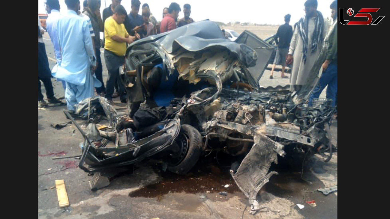 3 کشته در تصادف وحشتناک پراید و کامیون در کرمان !