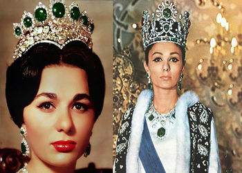 سفر به ایام قدیم /  دوچرخه سواری فرح پهلوی وقتی هنوز ملکه نبود در کوچه های قدیمی تهران  / چقدر قیافش فرق داشت !