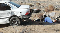 قاچاق انسان حادثه آفرید / 17 زخمی در اردستان + عکس ها
