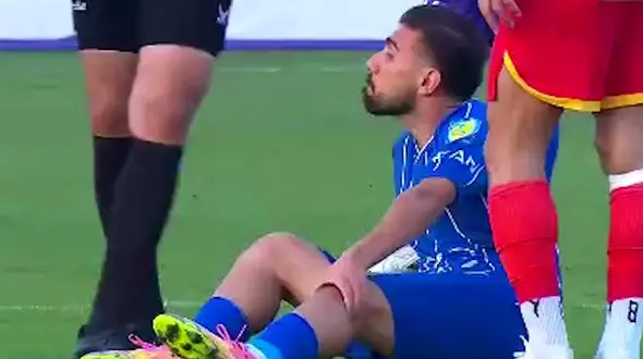 فیلم حادثه ناگهانی برای مهران احمدی