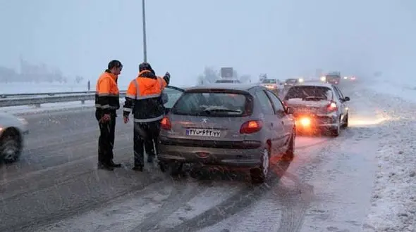 آزادراه تهران-ساوه از محدوده آزادگان مسدود‌ است