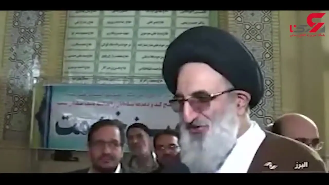برپایی میز خدمت در مصلی نماز جمعه کرج +فیلم 