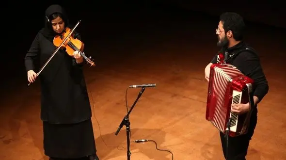 دونوازی زوج هنری در تالار رودکی همه را شگفت زده کرد 