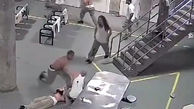 جنگ تن به تن دو گروه از زندانیان خطرناک یک زندان فوق امنیتی+فیلم و عکس