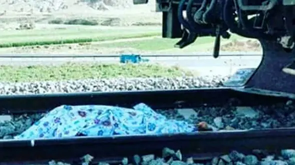 مرگ مشکوک یک مرد در راه آهن رشت + عکس جنازه