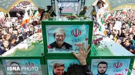 اولین نوروز بدون او؛ انتشار تصویر سنگ مزار شهید علی لاریجانی در حرم حضرت فاطمه معصومه (س)