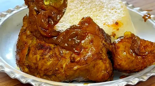 روش پخت های لذیذ عدس پلو درباری و مرغ سماقی