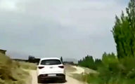 مرد موتورسوار با 200 هزار تومان کرونا پخش می کند/ در جاده هراز رخ داد + فیلم 