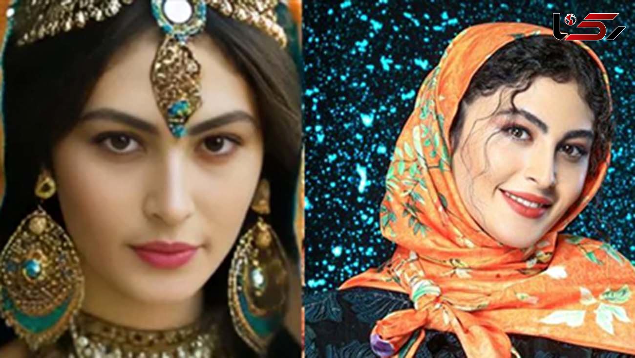خانم بازیگران ایرانی اگر هندی بودند، چه شکلی می‌شدند؟! / کدام جذاب تر شد !!
