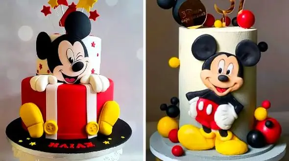 طراحی کیک تولد میکی موس؛ 15 مدل محبوب برای جشن خاص