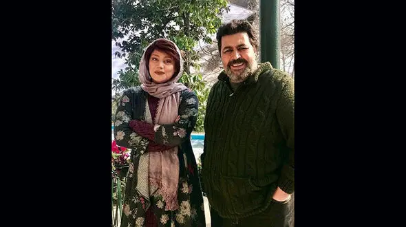 ذوق شبنم مقدمی از جایزه گرفتن فرهاد اصلانی+عکس