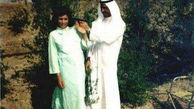 شوخی احمقانه صدام با همسرش + عکس