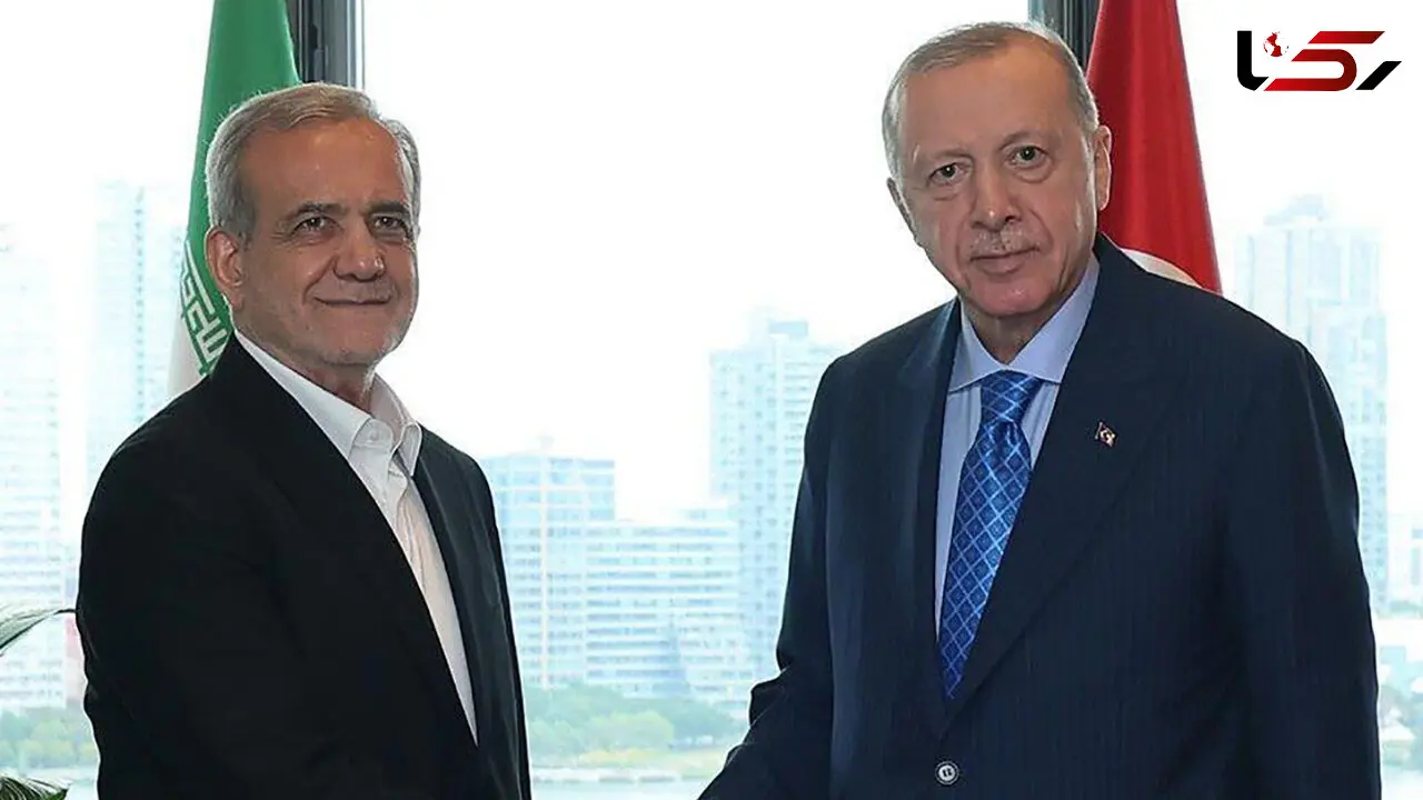  اردوغان با پزشکیان دیدار کرد 