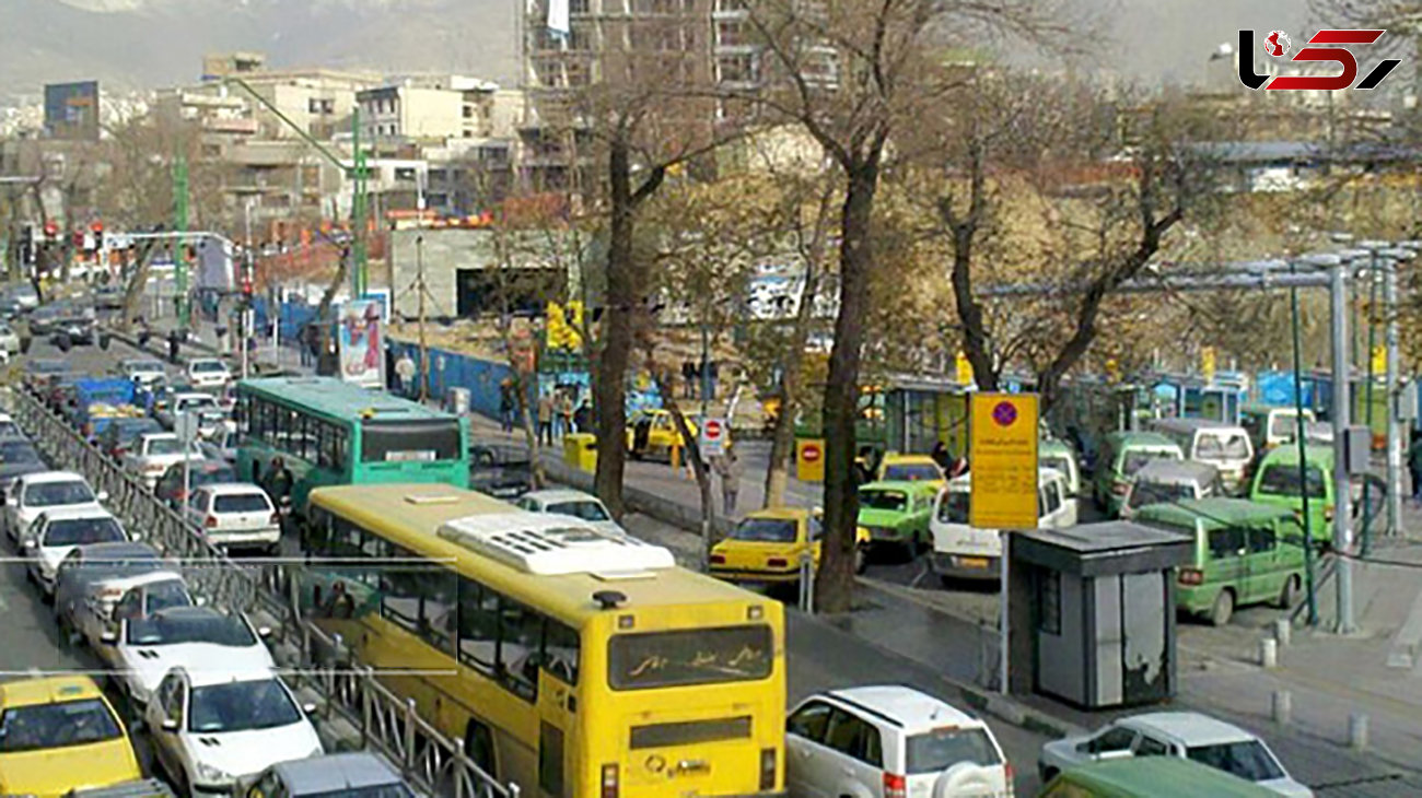 وضعیت ترافیک بزرگراه های تهران در 19 آبان 
