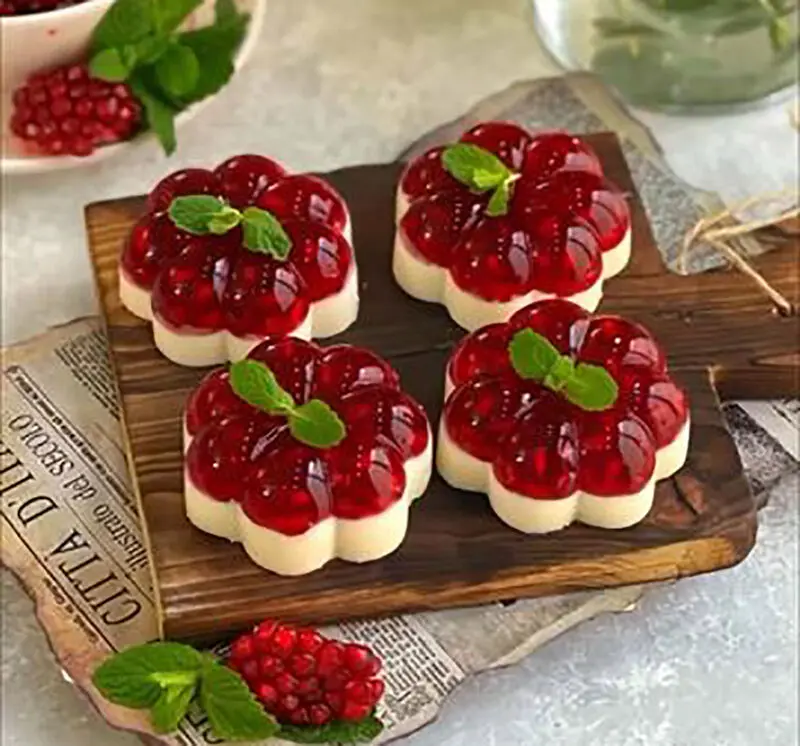 ژله شب یلدا لیوانی