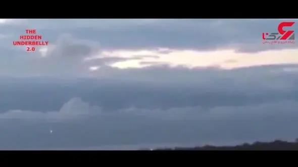 دیده شدن یوفوهایی درخشان در آسمان ژاپن + فیلم 