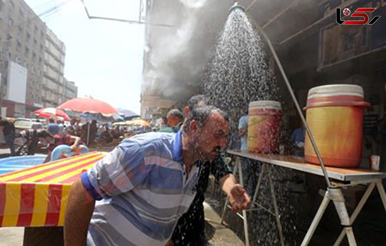 50 درجه گرمای بی سابقه در بغداد