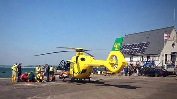 برخورد خونین دو جت اسکی در ساحل + عکس