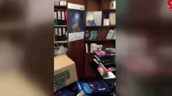 حمله شبانه دزدان بی رحم  به انجمن دیابت گابریک + فیلم و عکس