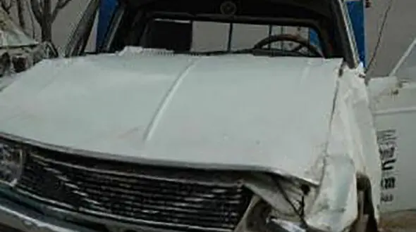 واژگونی وحشتناک پیکان وانت در مشهد