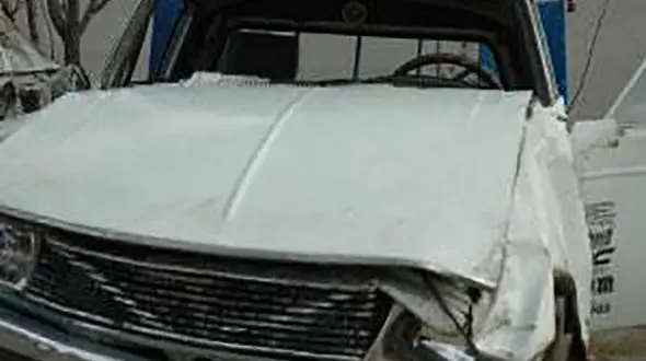 واژگونی وحشتناک پیکان وانت در مشهد