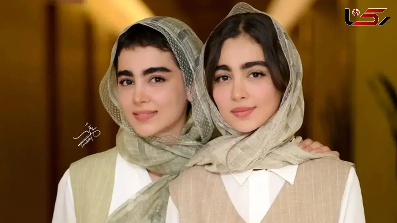 عکس‌های جدید سنا و سونیا حسینی؛ سارا و نیکای سریال پایتخت / زیبایی ذاتی خواهران دوقلو خارج از سریال