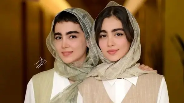 عکس‌های جدید سنا و سونیا حسینی؛ سارا و نیکای سریال پایتخت / زیبایی ذاتی خواهران دوقلو خارج از سریال ...