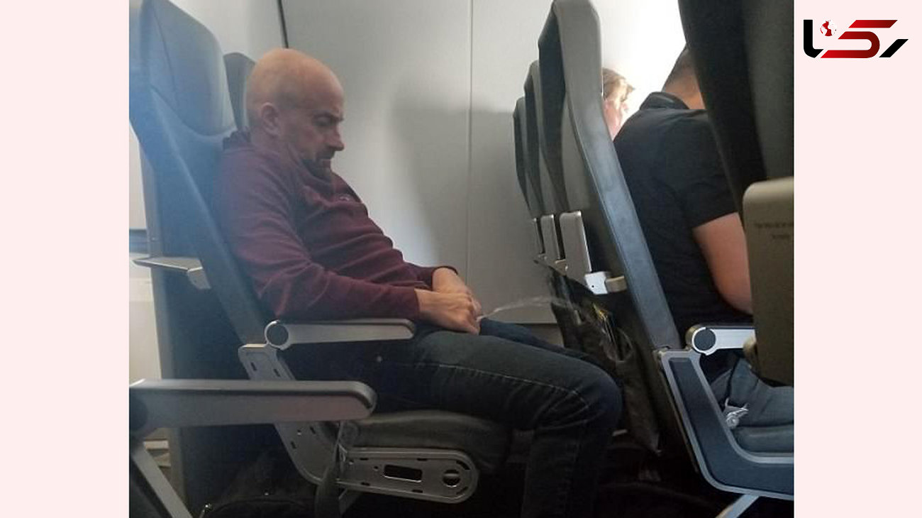 کثافتکاری مرد مسافر داخل هواپیما مسافربری + عکس