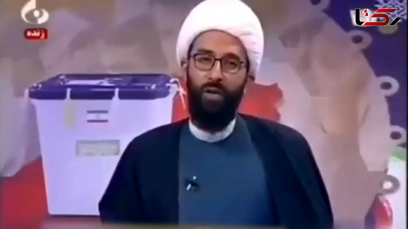 جنجال عاشقانه های روحانی برای همسرش در برنامه زنده صدا و سیما + فیلم