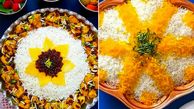 15 مدل دیزاین خلاقانه پلو زعفرانی برای مهمانی‌ های عالی