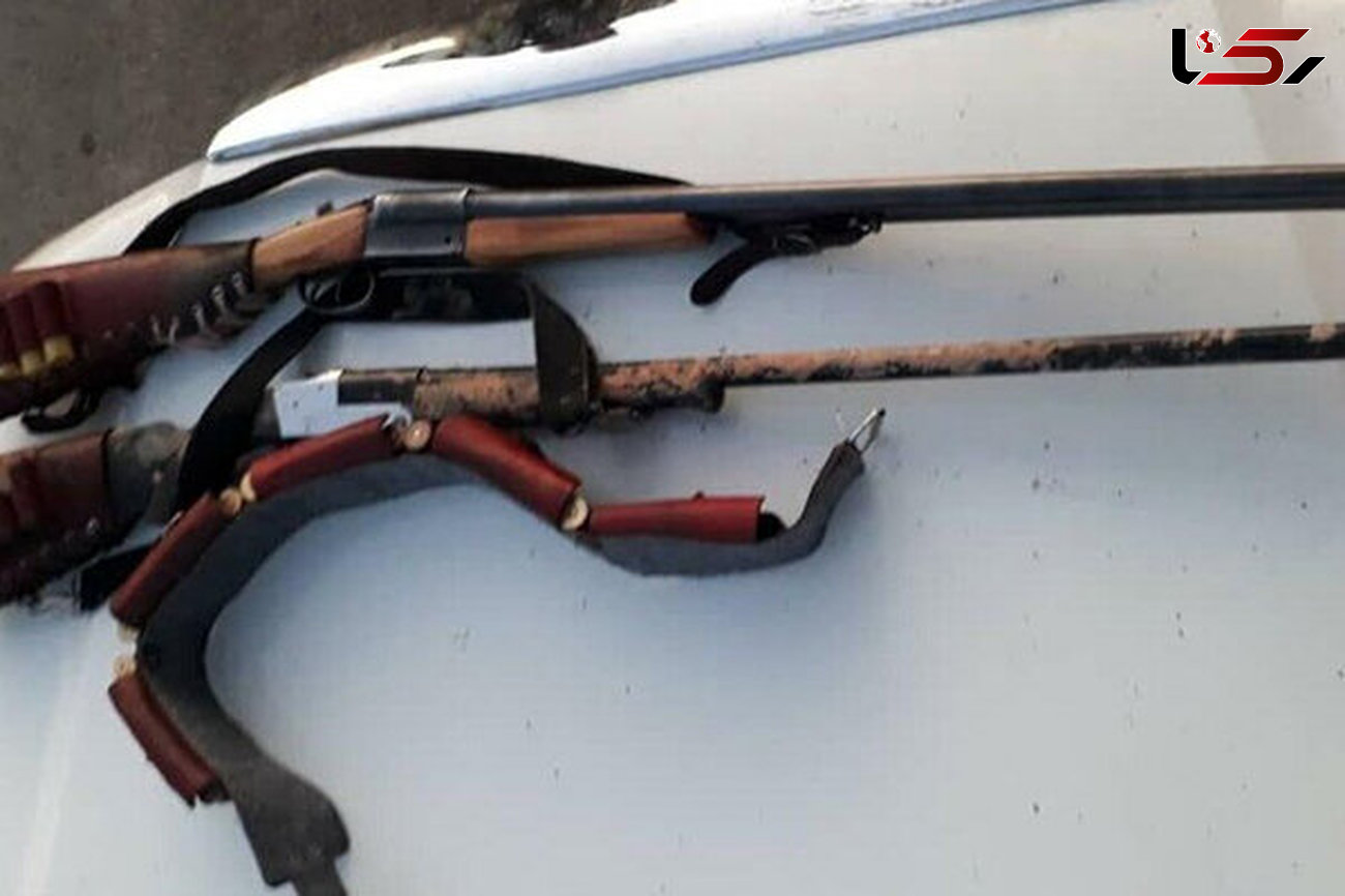 کشف محموله بزرگ اسلحه شکاری در تهران